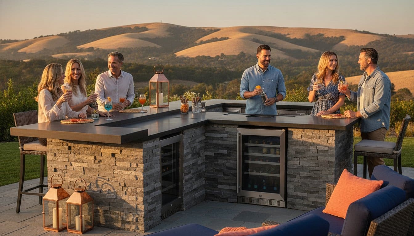 Outdoor Bar Builders: Designing the Ultimate Bay Area Social Hub in 2026
