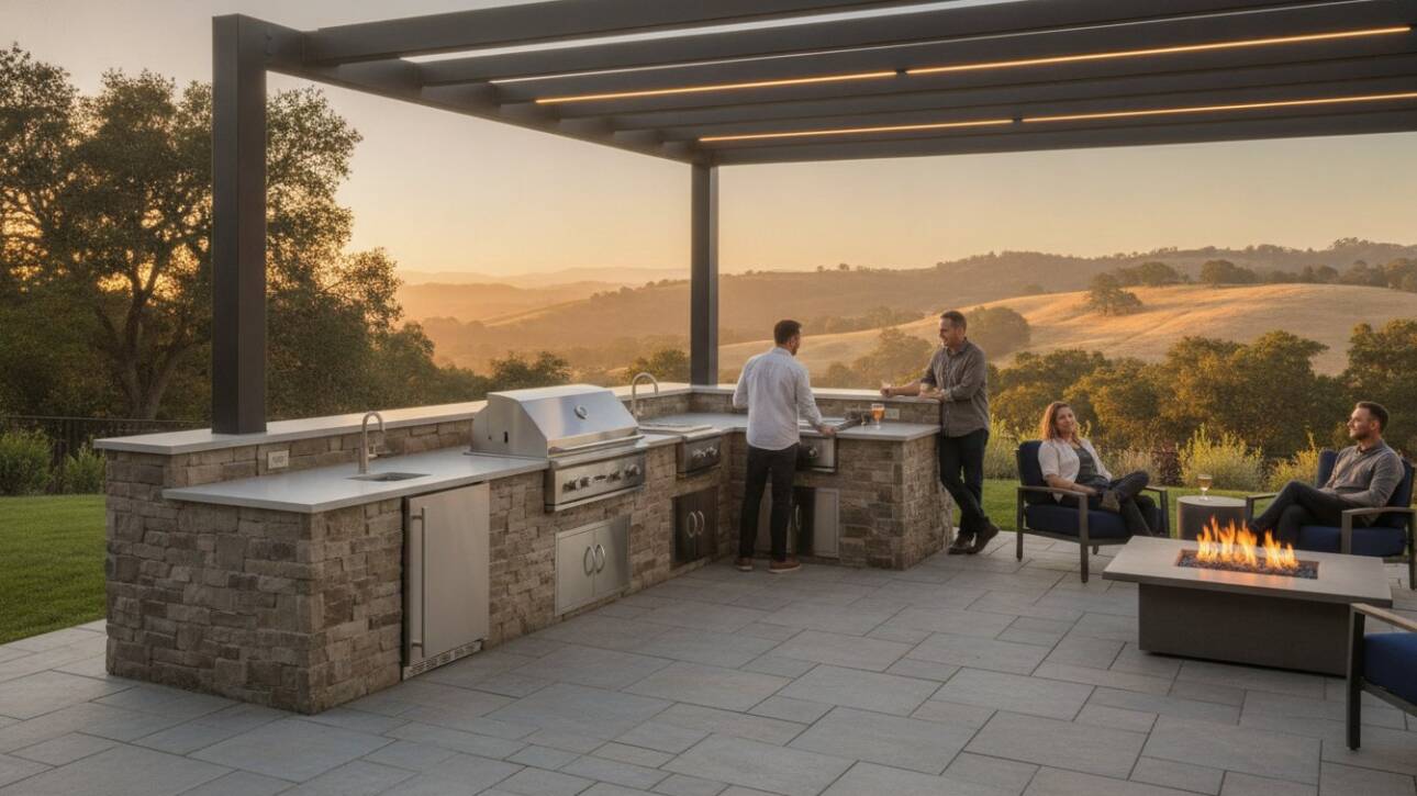 Outdoor Kitchen Design Ideas for Year-Round Bay Area Entertaining