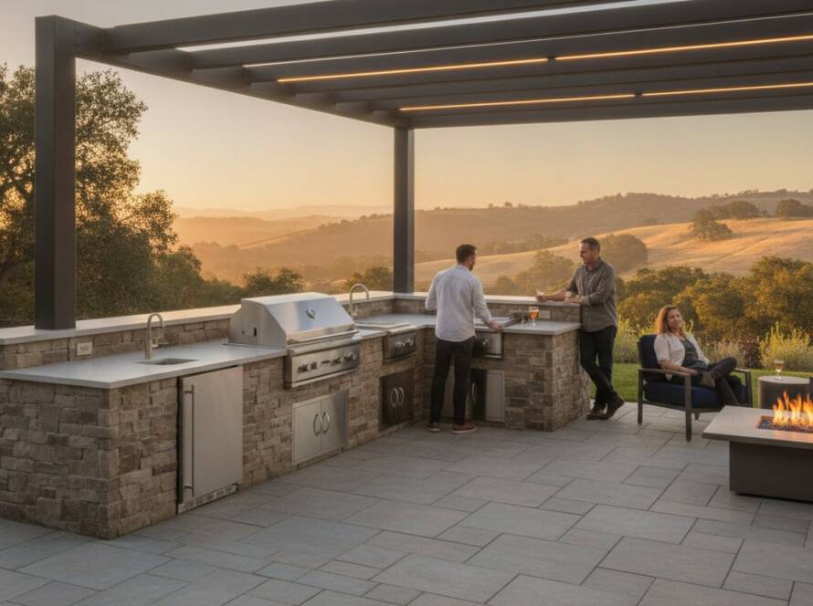 Outdoor Kitchen Design Ideas for Year-Round Bay Area Entertaining