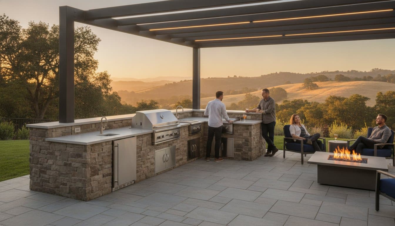 Outdoor Kitchen Design Ideas for Year-Round Bay Area Entertaining