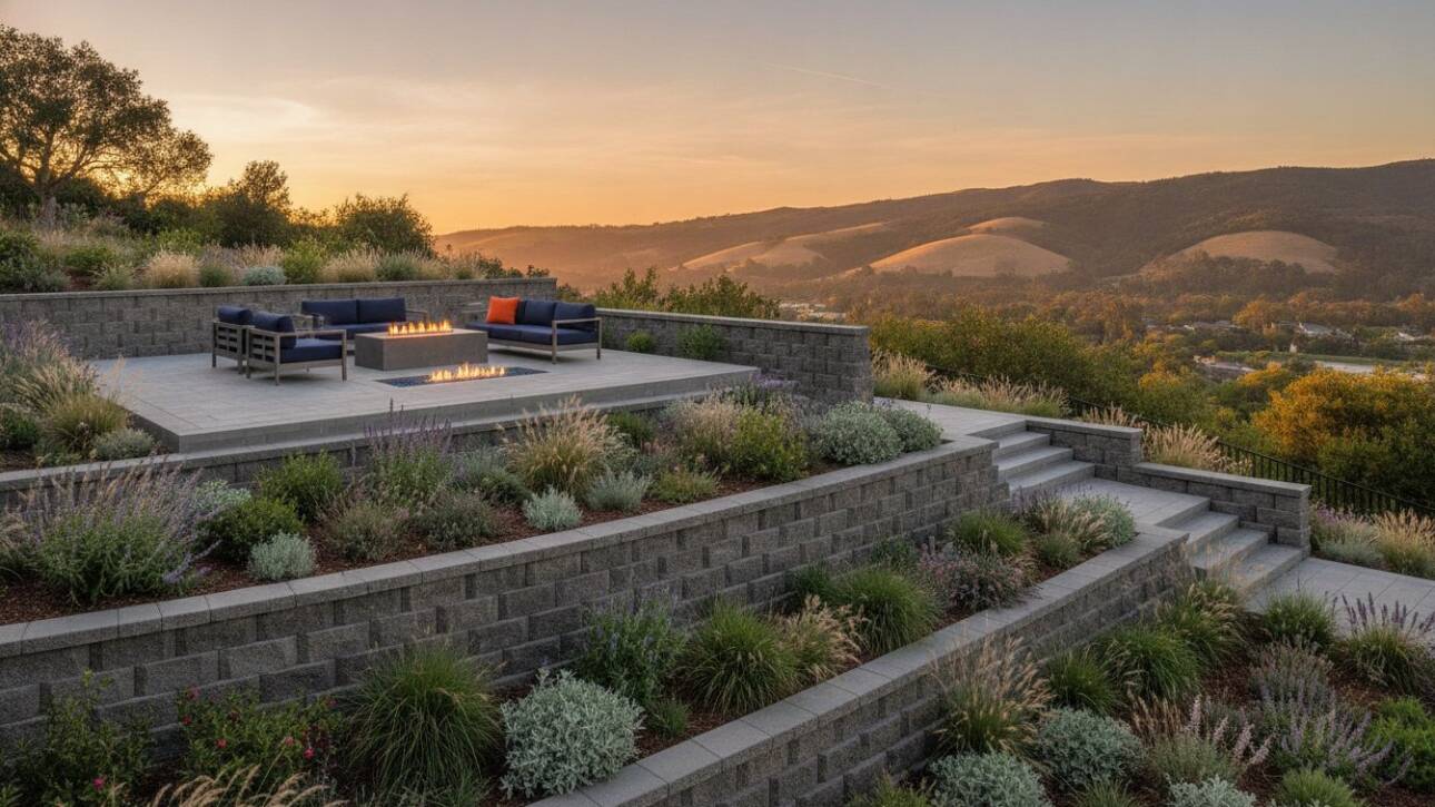 Retaining Wall Ideas for Sloped Yard: Transform Your Bay Area Landscape