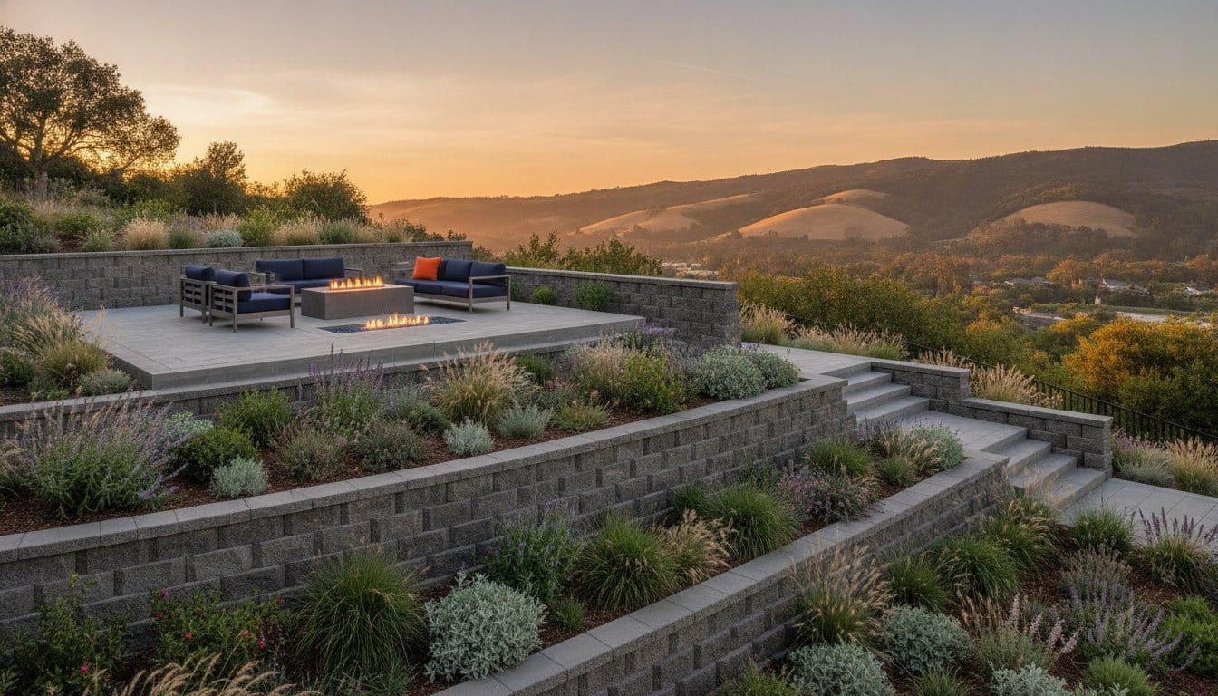 Retaining Wall Ideas for Sloped Yard: Transform Your Bay Area Landscape