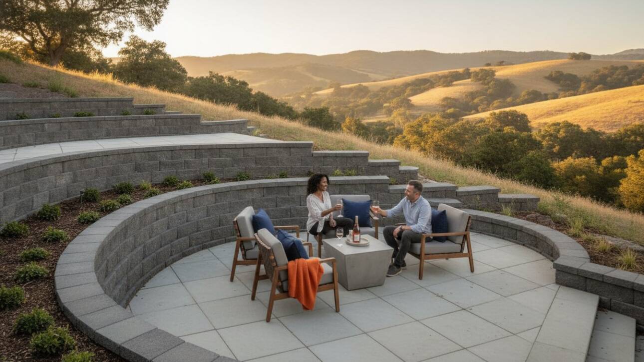 Tiered Retaining Wall Construction: Engineering and Design for Bay Area Slopes