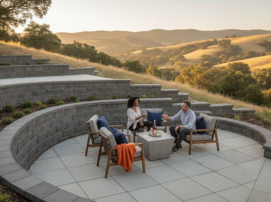Tiered Retaining Wall Construction: Engineering and Design for Bay Area Slopes