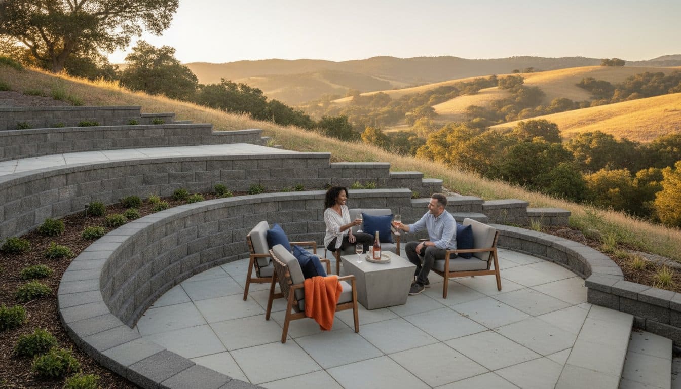 Tiered Retaining Wall Construction: Engineering and Design for Bay Area Slopes
