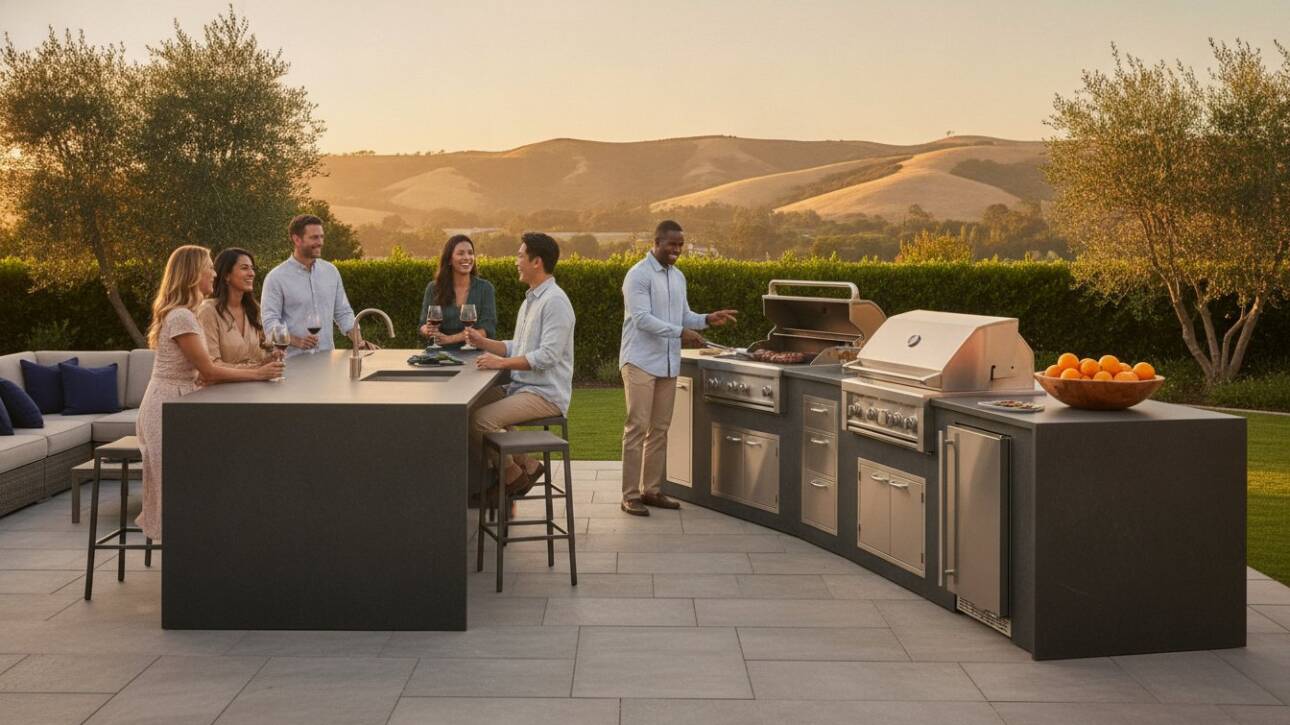 Expert Outdoor Kitchen Builders in San Ramon: Custom Design & Installation