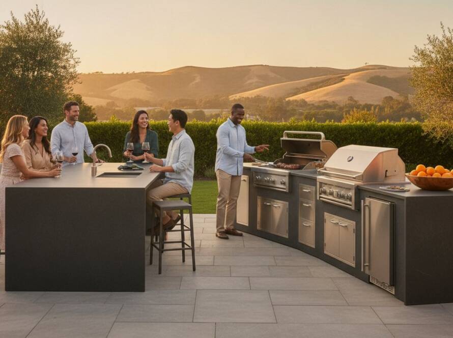 Expert Outdoor Kitchen Builders in San Ramon: Custom Design & Installation