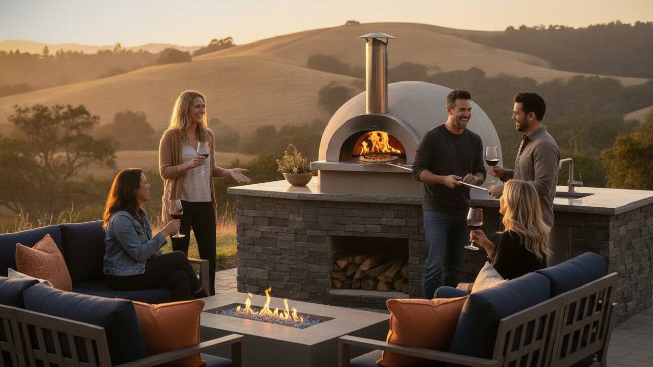 Outdoor Kitchen with Pizza Oven Builders: The Bay Area Homeowner’s Guide