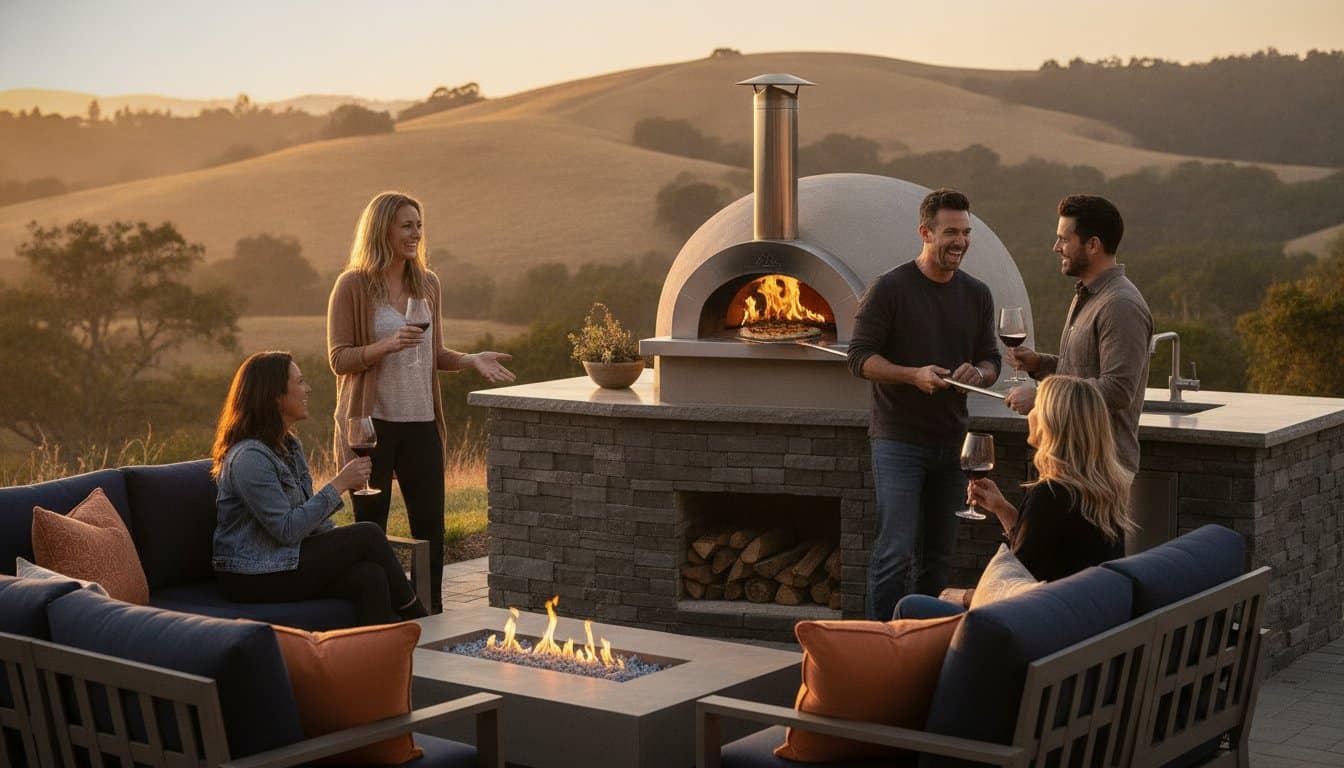 Outdoor Kitchen with Pizza Oven Builders: The Bay Area Homeowner’s Guide